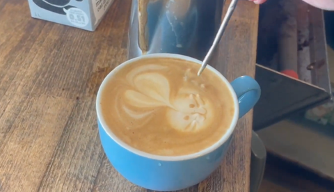 We've 'bean' filming: Episode 46 - Viral easter bunny latte art