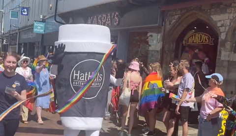 We've 'bean' filming: Episode 41 - Pride Canterbury, Race For Life, Ducklings.. What?